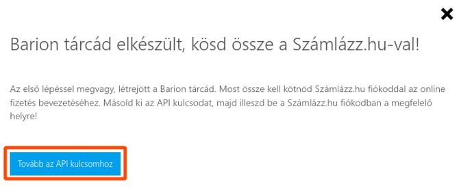 Barion_oldalon_Tovabb_az_API_kulcsomhoz_gomb