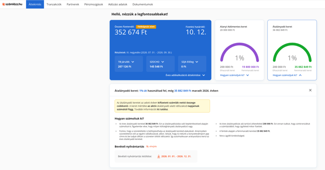 Online könyvelő Hogyan számoljuk ki?